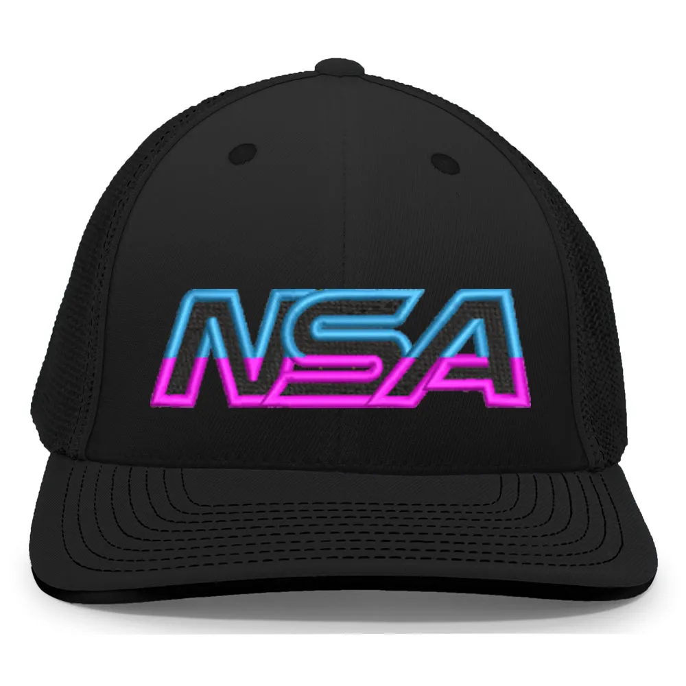 NSA Outline Series Flex Fit Hat 404M