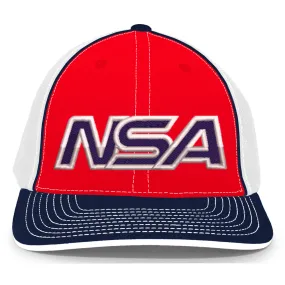 NSA Outline Series Flex Fit Hat 404M