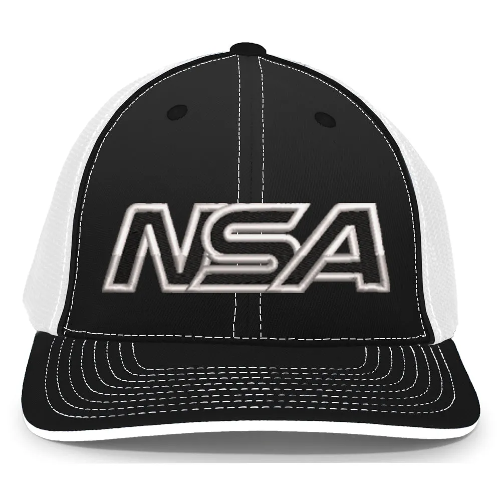 NSA Outline Series Flex Fit Hat 404M