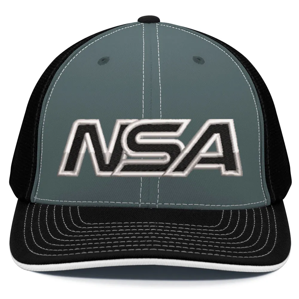 NSA Outline Series Flex Fit Hat 404M