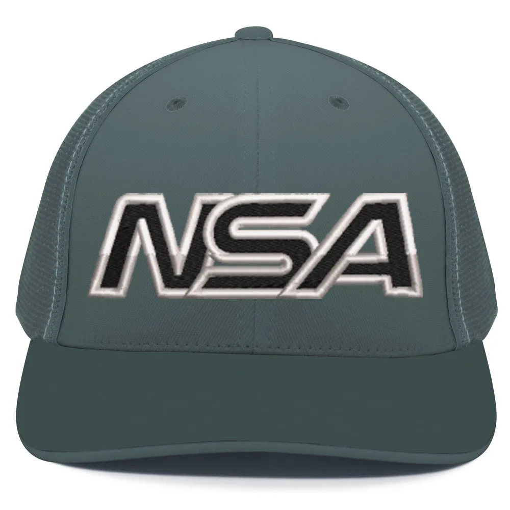 NSA Outline Series Flex Fit Hat 404M