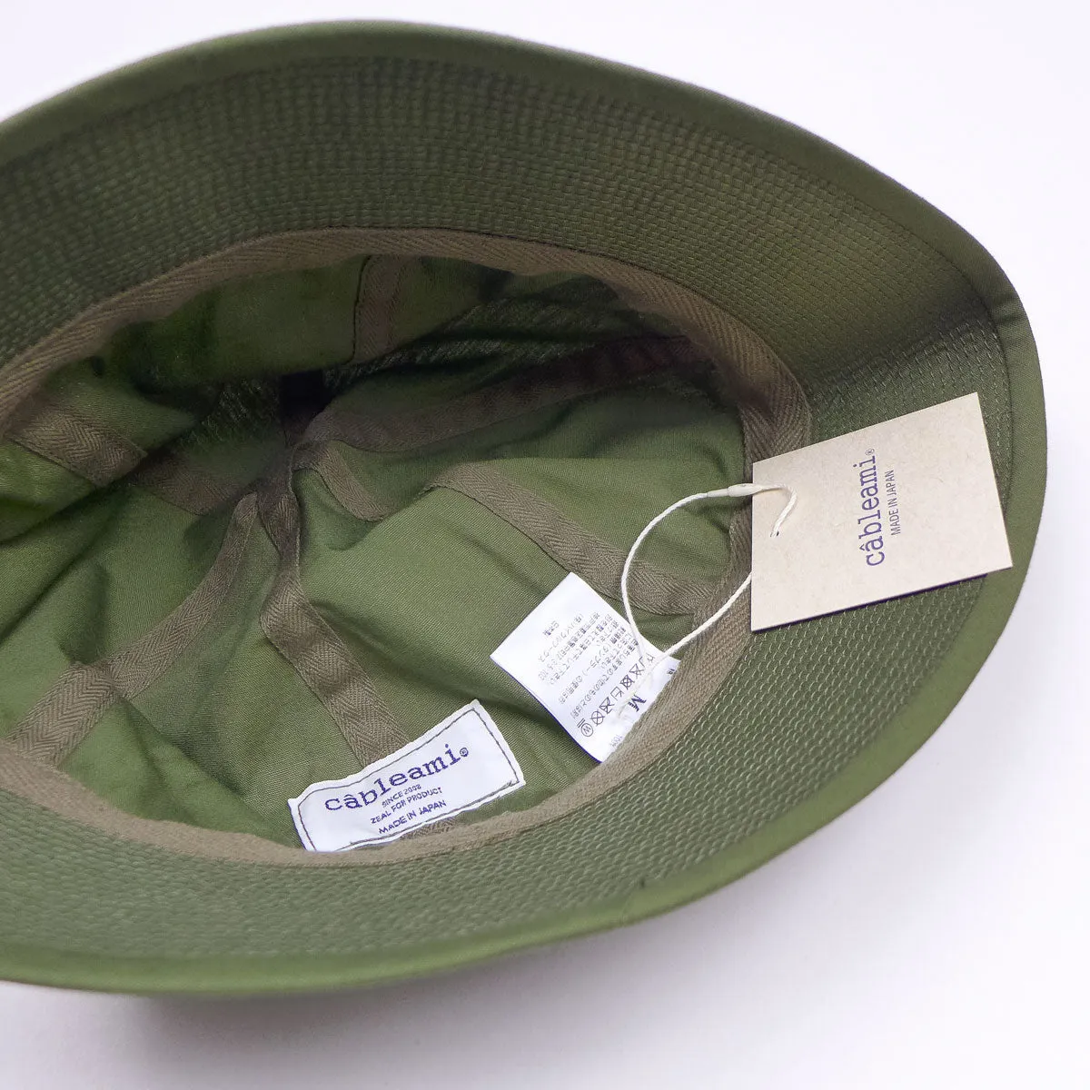 'cableami Poplin Dixie Hat Olive'