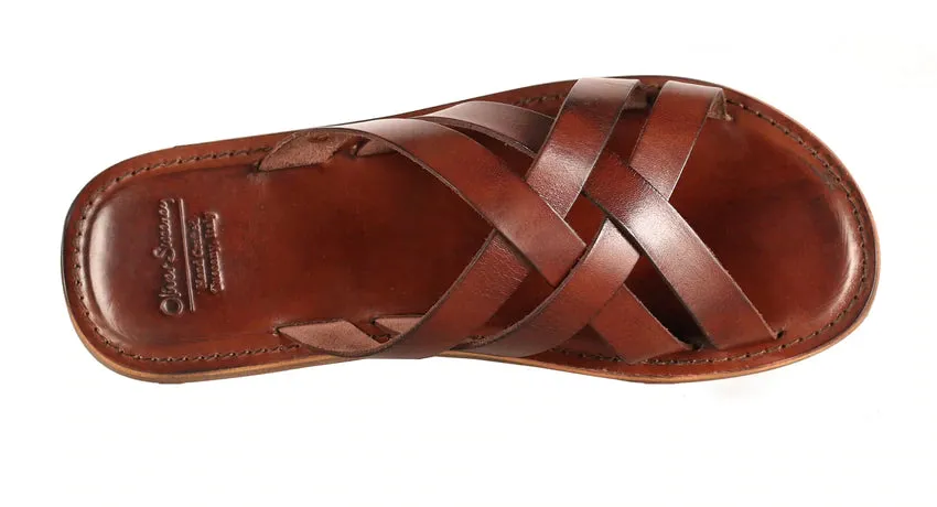 Oliver Sweeney Breguzzo Leather Sandals Brown