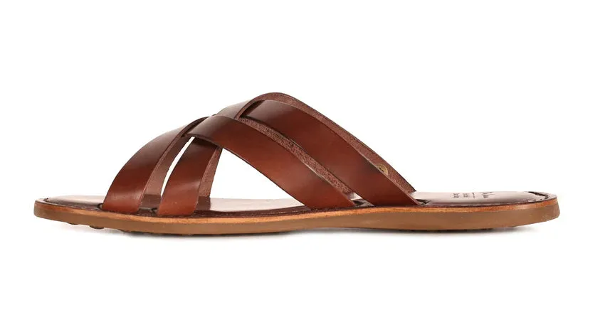 Oliver Sweeney Breguzzo Leather Sandals Brown