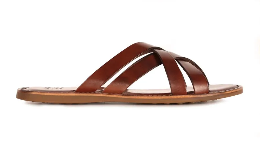 Oliver Sweeney Breguzzo Leather Sandals Brown