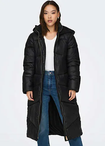 Longline Quilted Coat