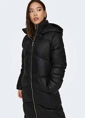 Longline Quilted Coat