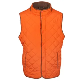 Orange Sportsman Quilted Vest