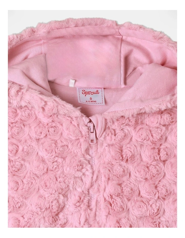 Pink Sherpa Jacket