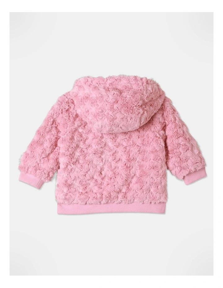 Pink Sherpa Jacket