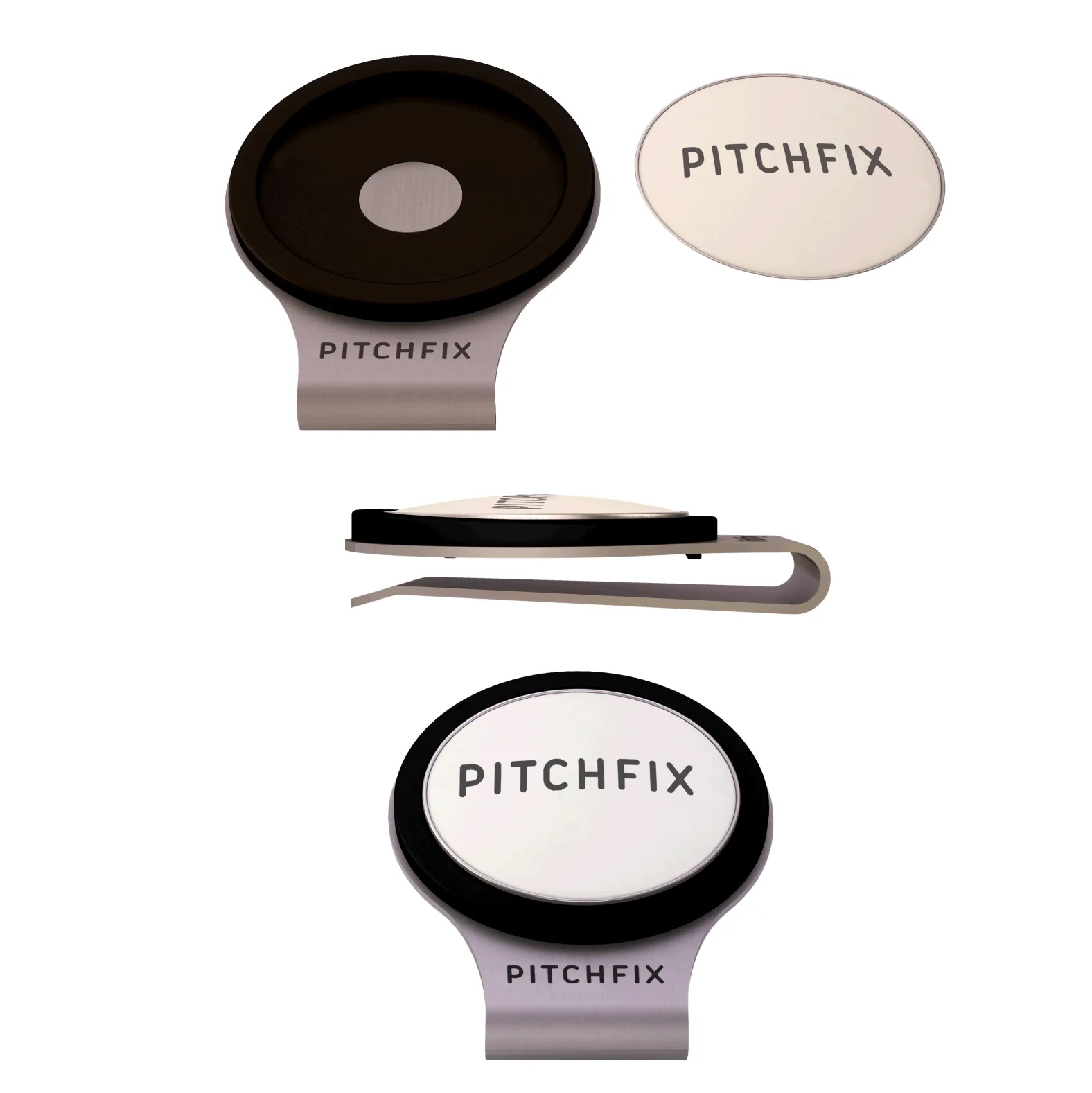 Pitchfix Hat Clip 2.0 in Black