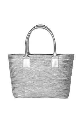 Plain Leather Tote Bag