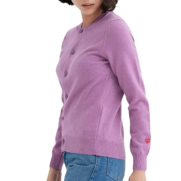 Wool Long Sleeve Plain Office Style Top