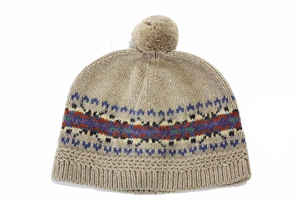 Polo Ralph Lauren Infant Boy's Fair Isle Knit Hat & Booties Set