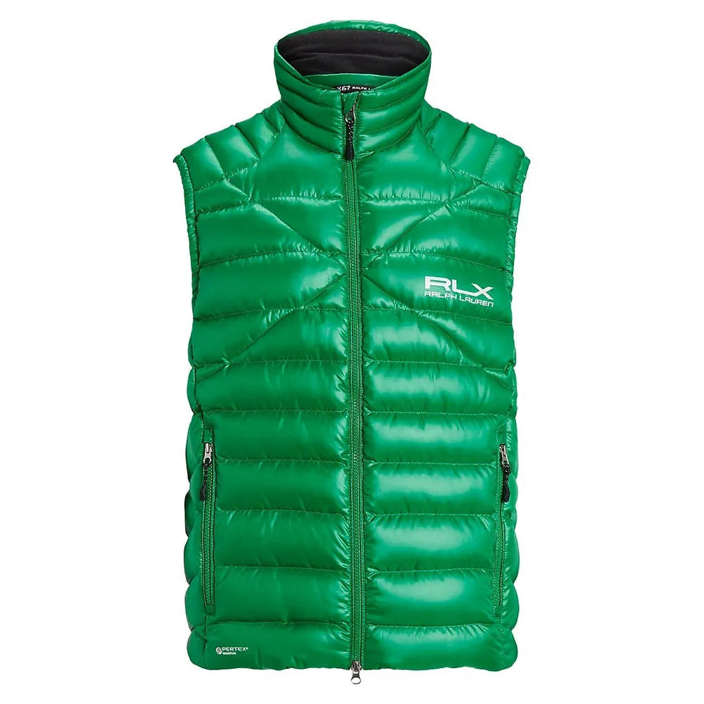 Packable Duck Down Channel-Quilted Vest by Polo Ralph Lauren