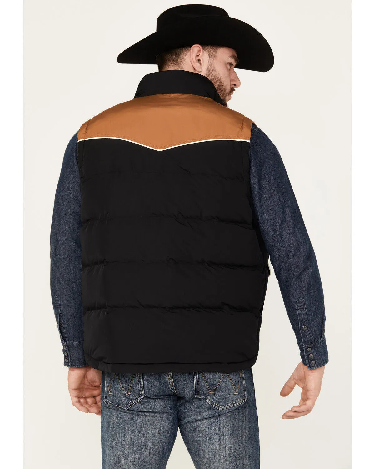 Product Name: Cinch Men's Southwestern Print Lining Quilted Vest