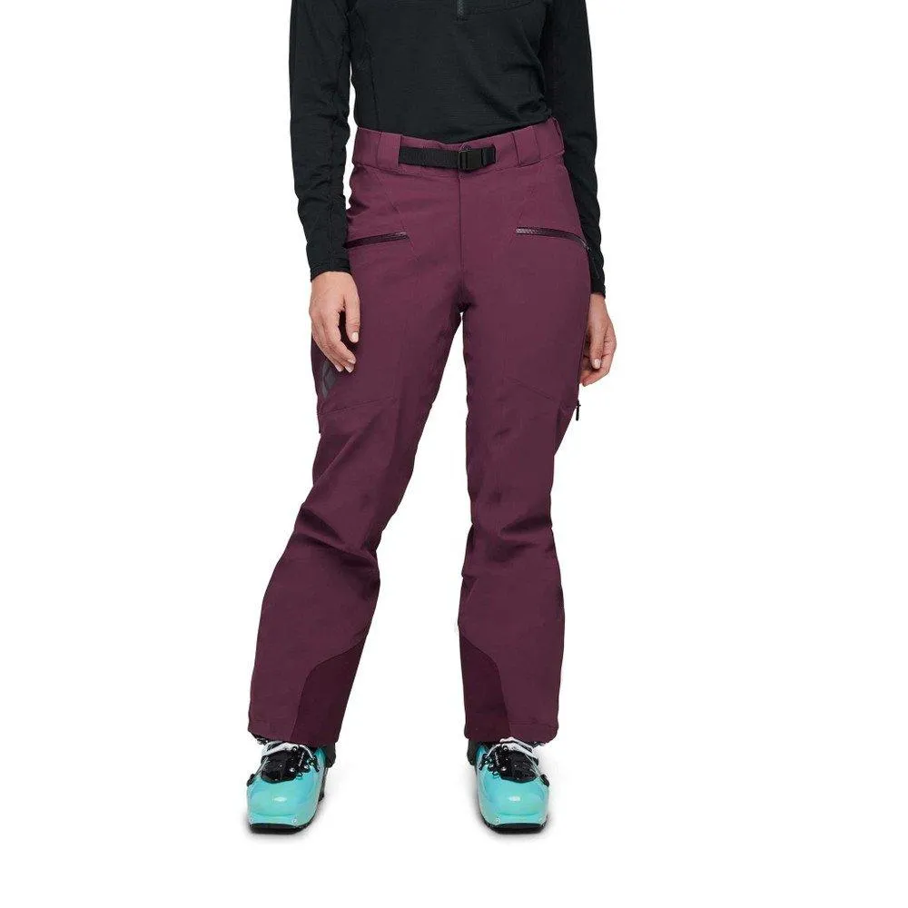 Purple Black Diamond Equipment Women's Recon Stretch Ski Pants