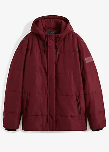 bonprix Padded Quilted Coat | Look Again