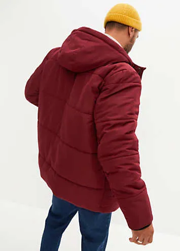 bonprix Padded Quilted Coat | Look Again