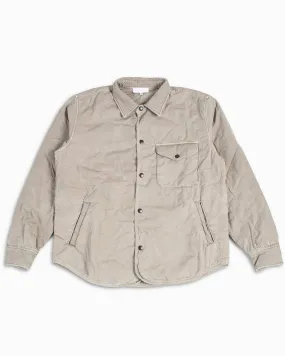 Save Khaki United Quilted Khaki Shirt Jacket