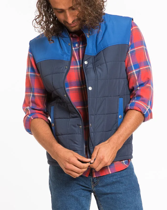 Quilted Vest in Knowlton Style