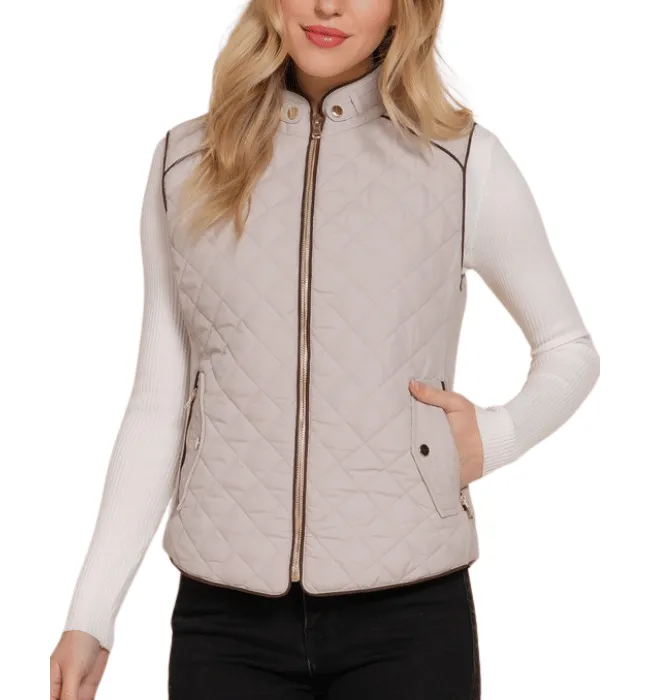 Quilted Vest named Olympia