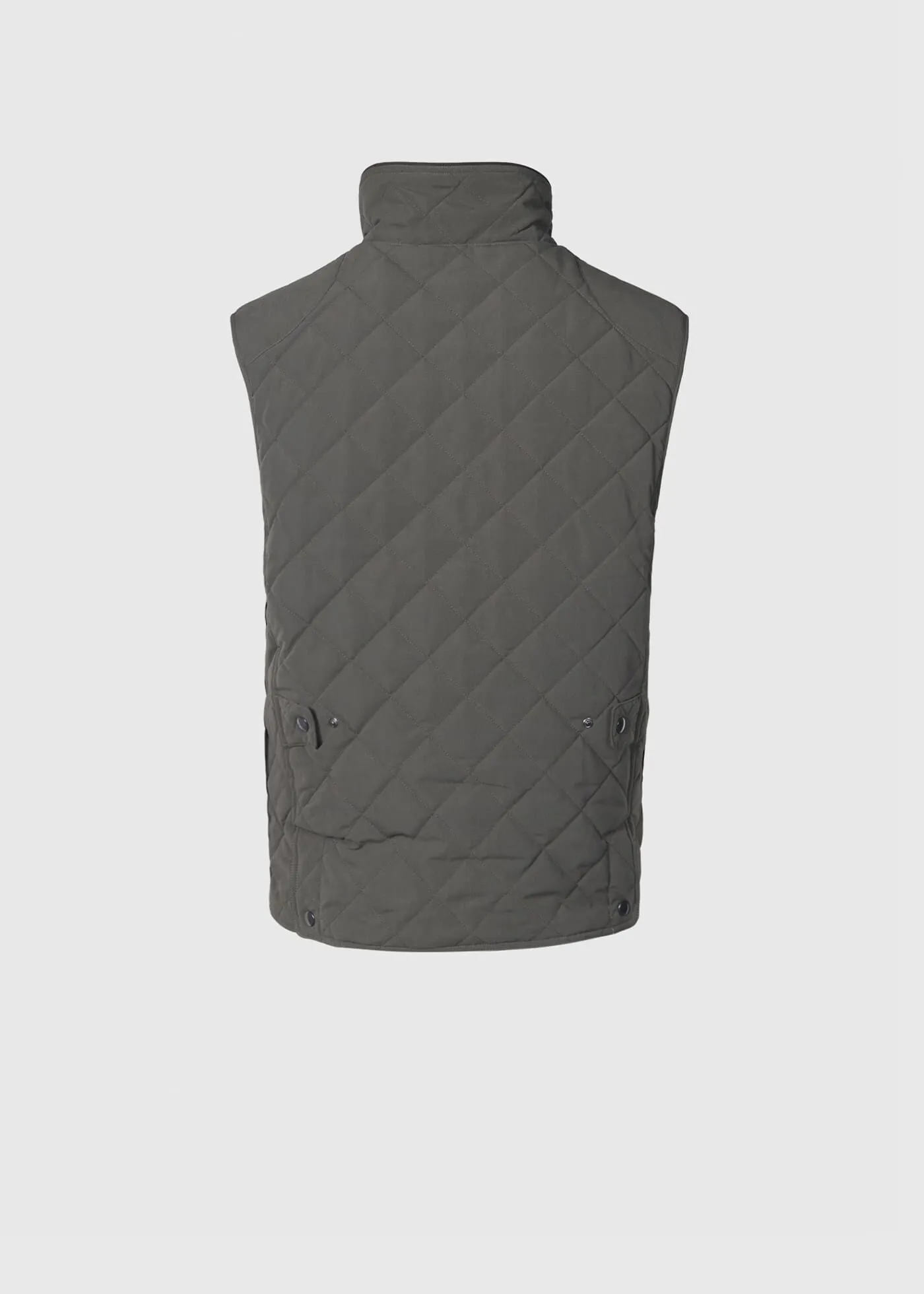 Quilted Vest with Diamond Pattern