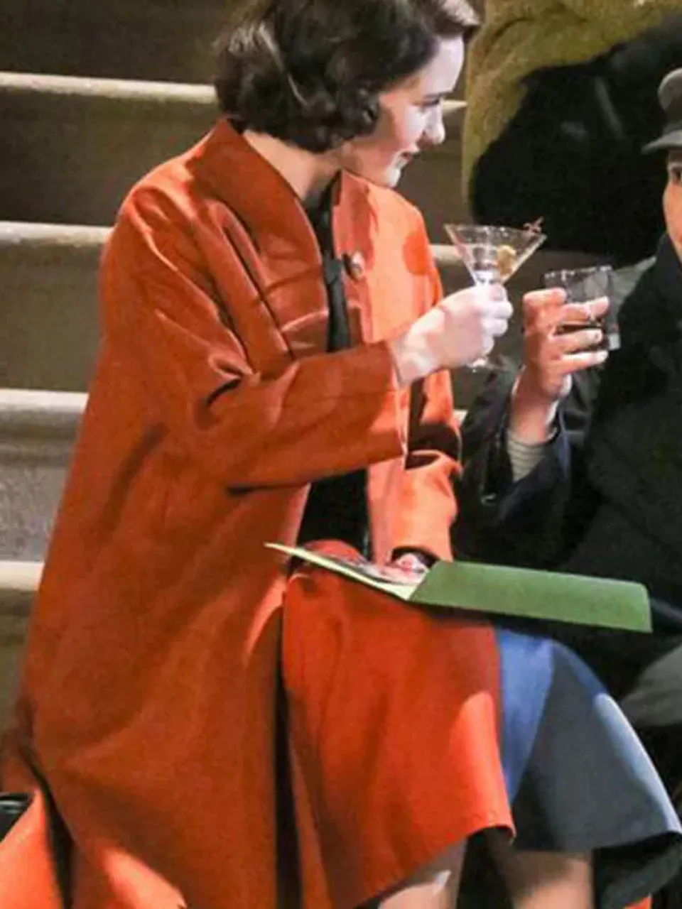 Rachel Brosnahan Wool Coat from The Marvelous Mrs. Maisel