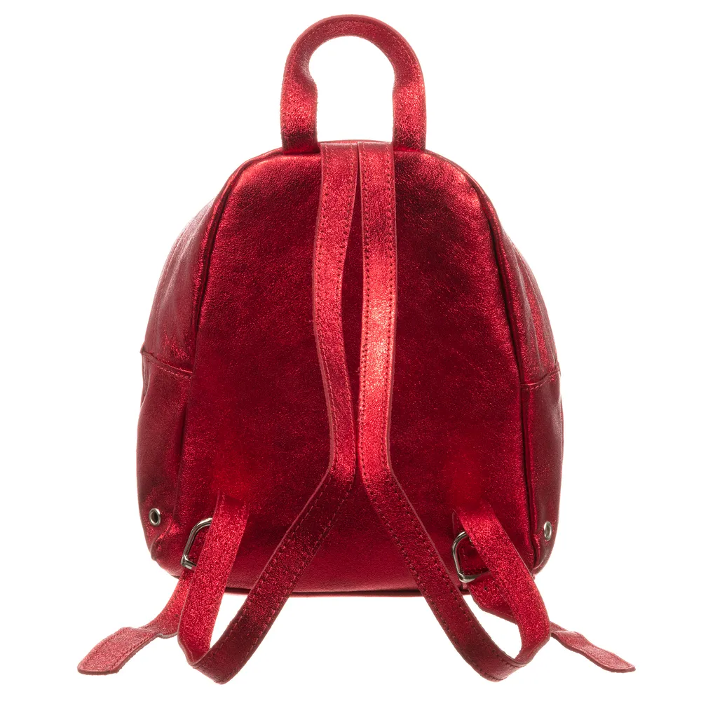 Stylish Red Backpack (26cm)