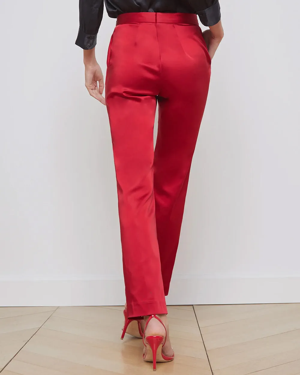 Dark Red Tango Trouser