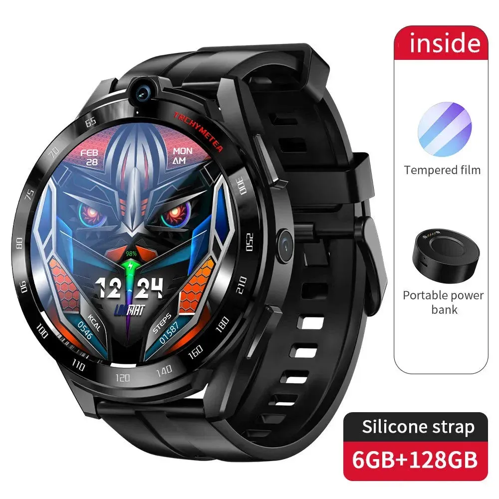 Durable Stylish Black Sports Men's Watch with LED Screen