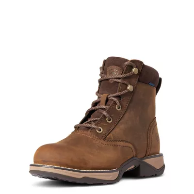 Rugged Round Toe Boots