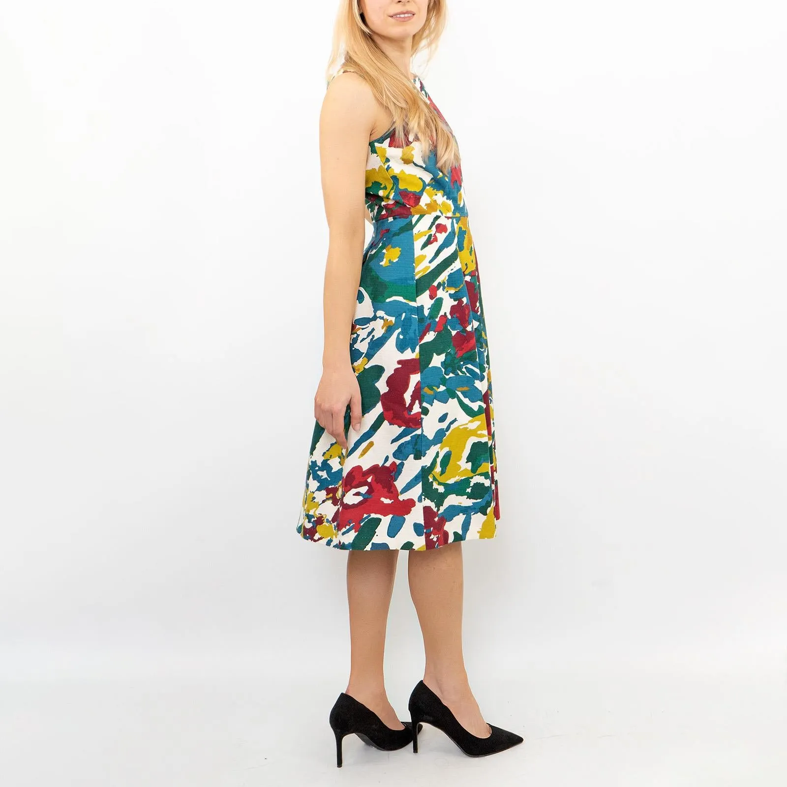 Sleeveless Fit & Flare Midi Dress Seasalt Merthen Artist's Impression