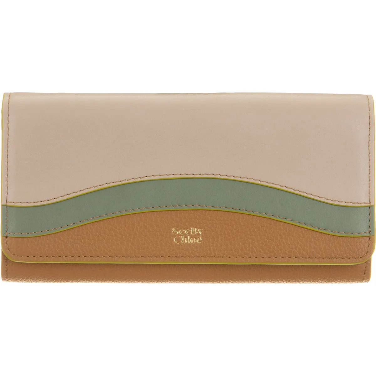 See by Chloé Embossed Logo Wallet