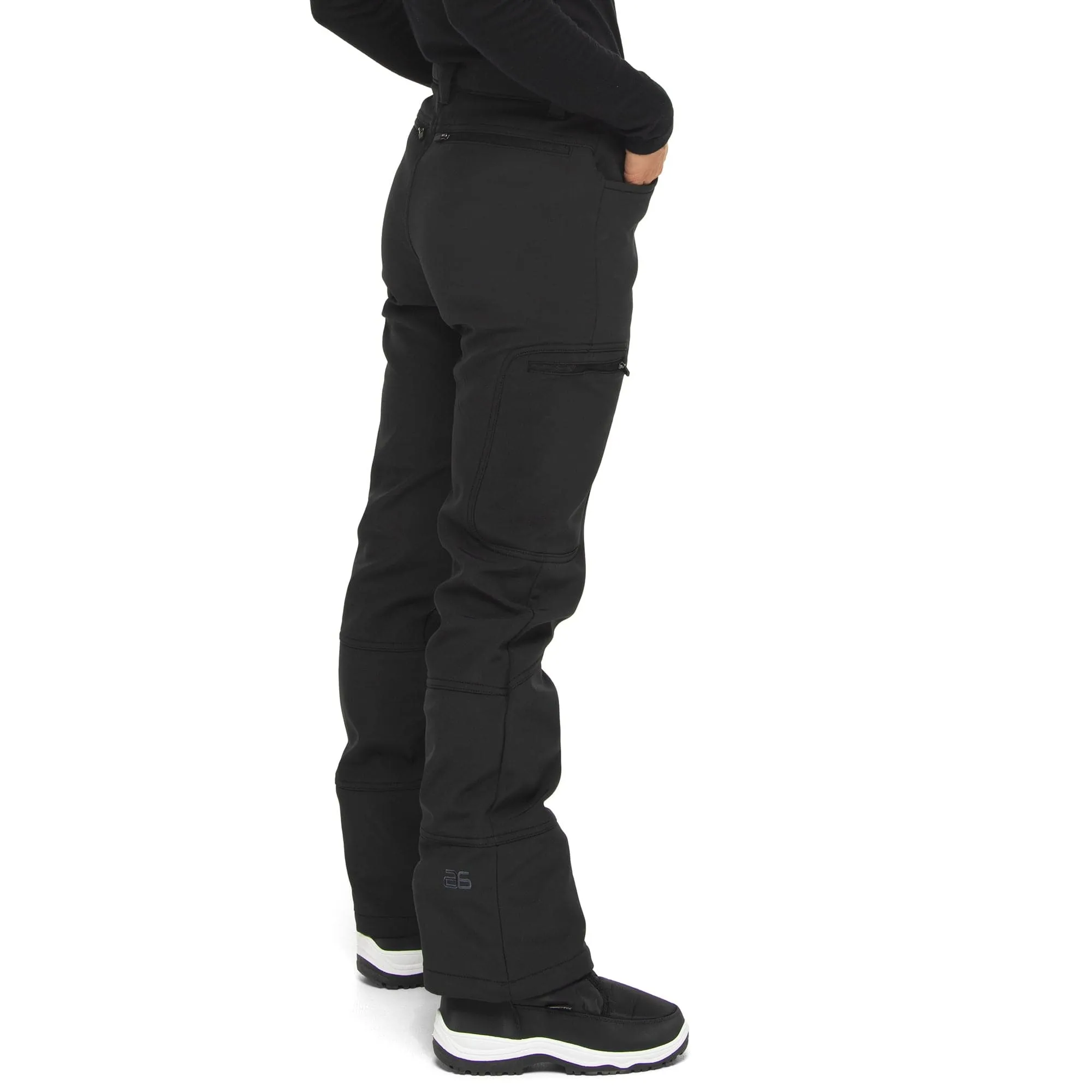 Short Inseam Fleece Lined Pants