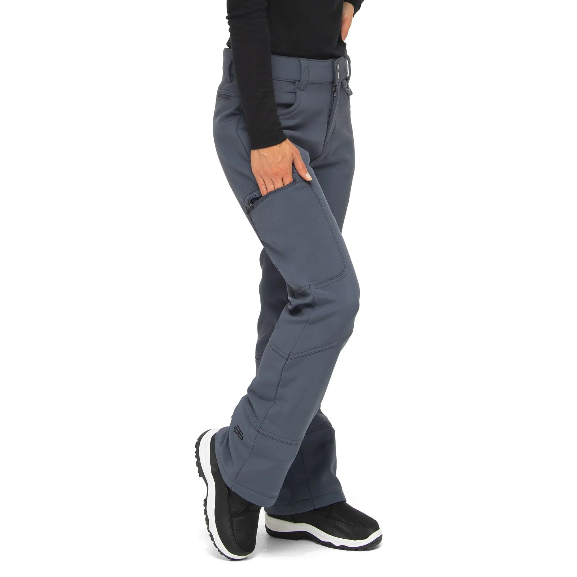 Short Inseam Fleece Lined Pants