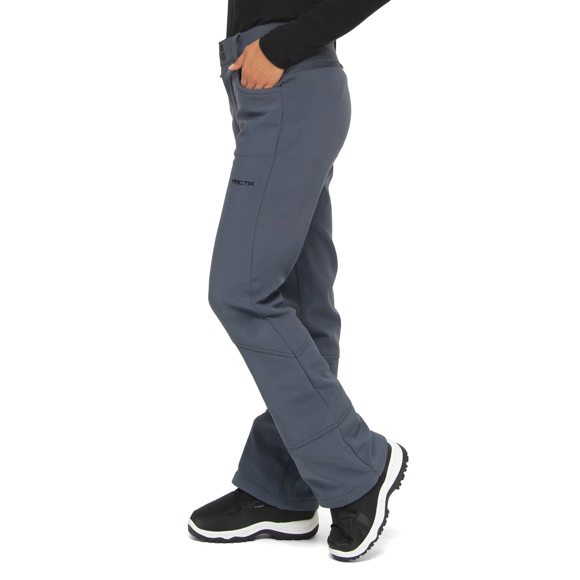 Short Inseam Fleece Lined Pants