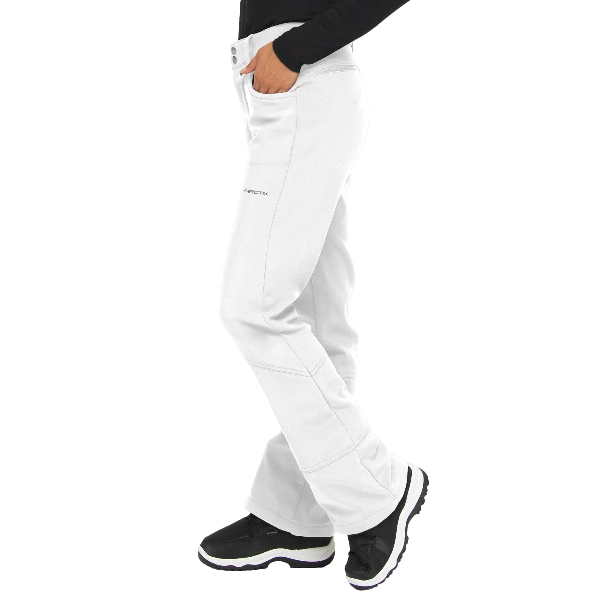 Short Inseam Fleece Lined Pants