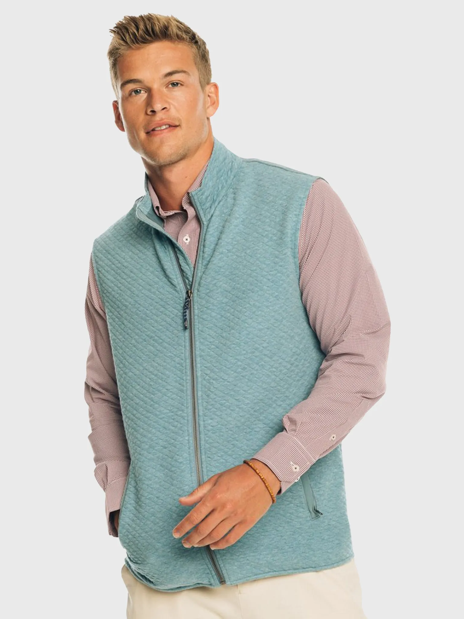 SOUTHERN TIDE Men's Sundown Quilted Vest