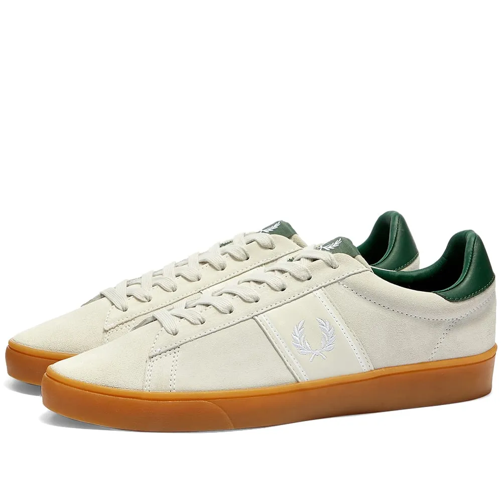 Spencer Suede Sneaker in White