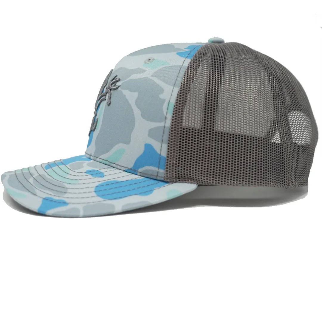 Vintage Camouflage Snapback Hat