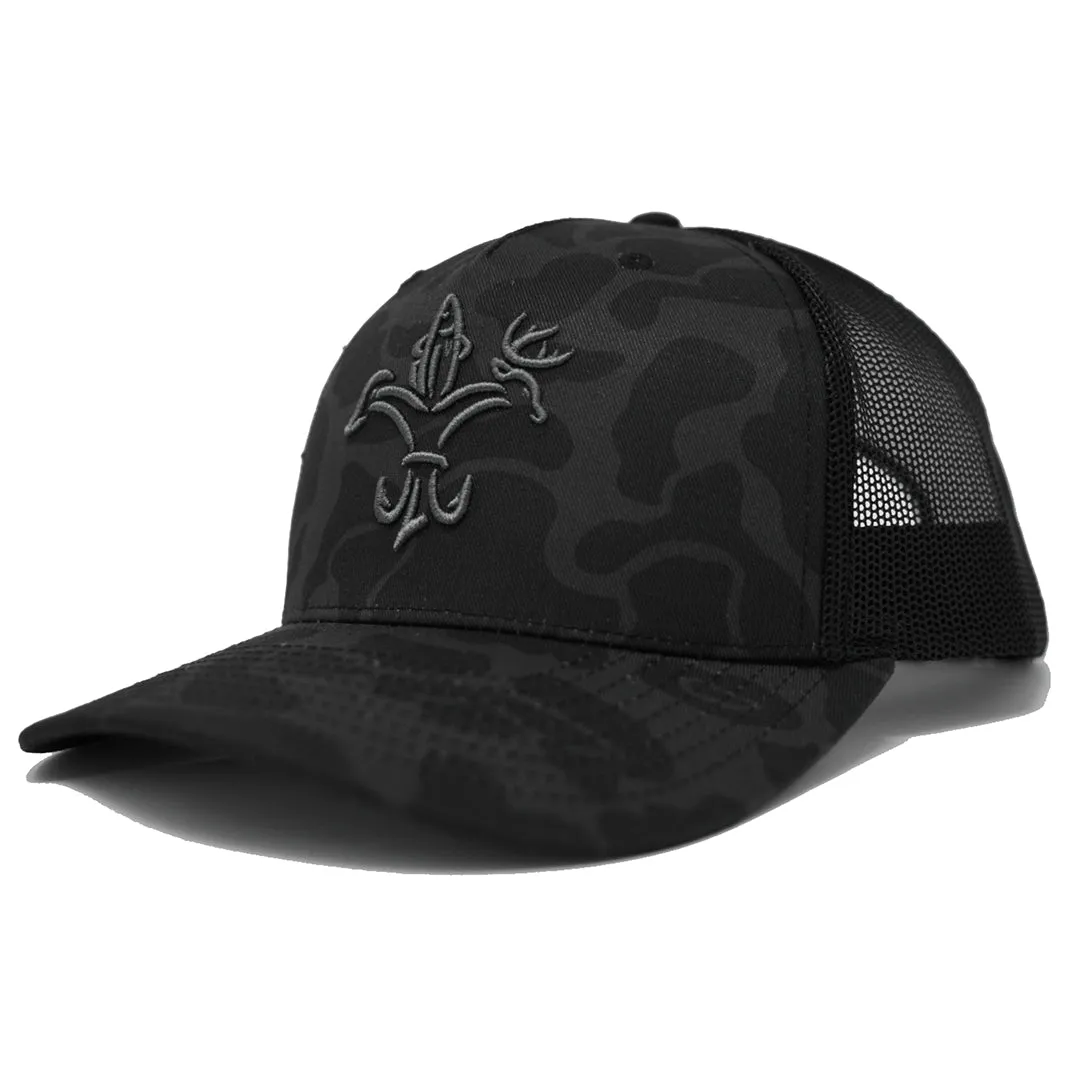 Vintage Camouflage Snapback Hat