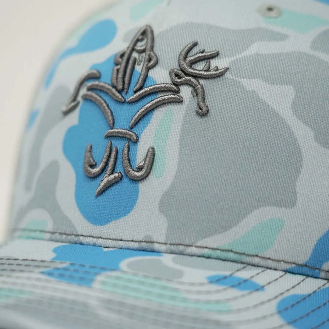 Vintage Camouflage Snapback Hat