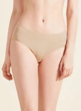 Soft V-Back Simple Mid Panty