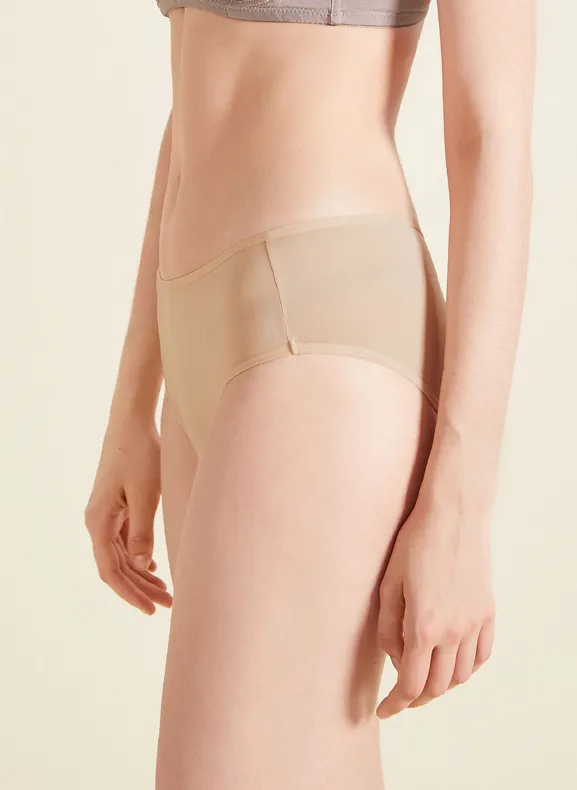 Soft V-Back Simple Mid Panty