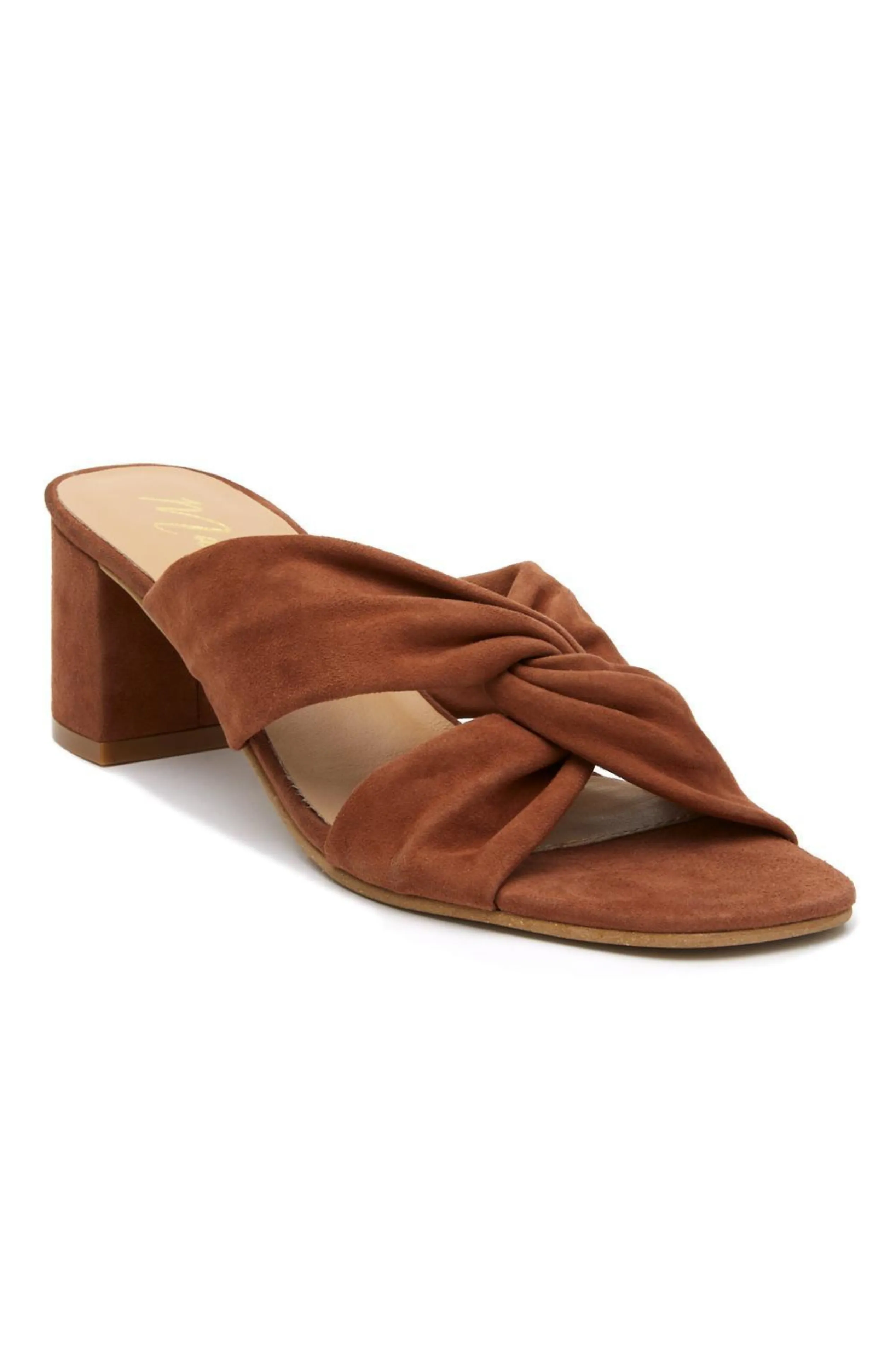 Final Sale Fig Heeled Slide Sandal by Matisse