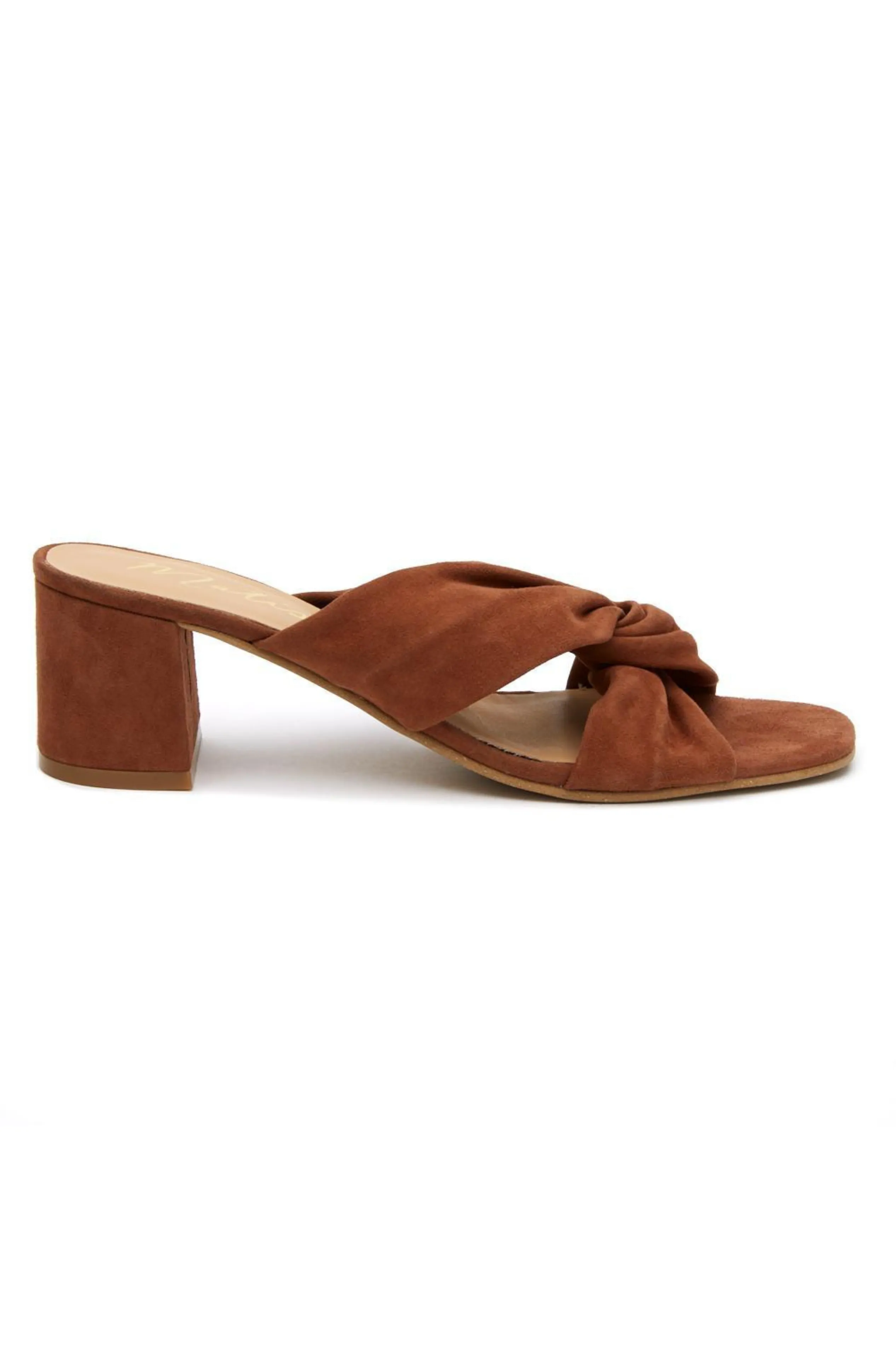 Final Sale Fig Heeled Slide Sandal by Matisse