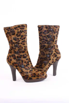 Stylish Leopard Print Boots