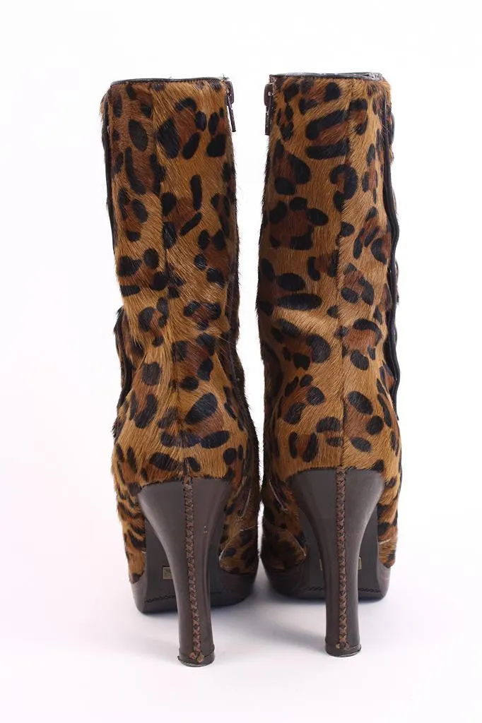 Stylish Leopard Print Boots