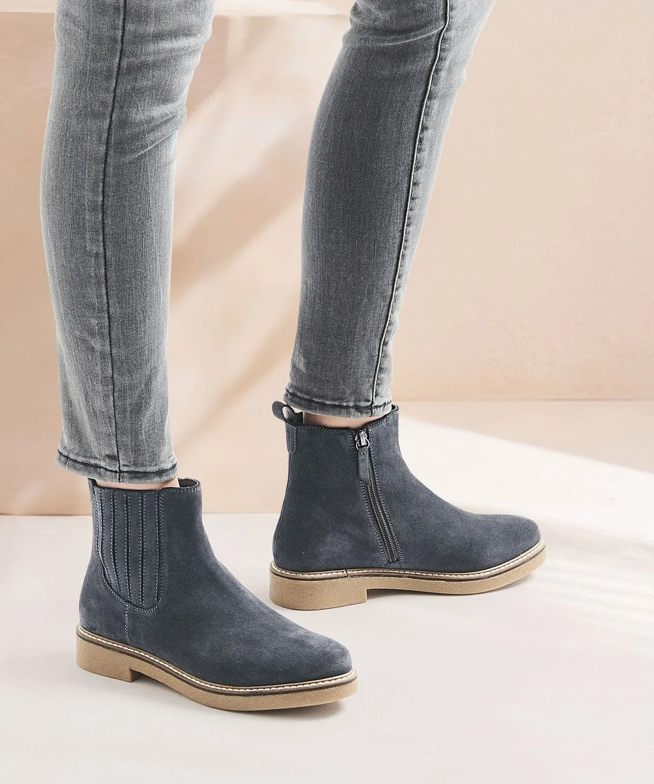 Suede Amortyl Ankle Boots